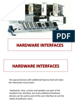 Hardware Interfaces