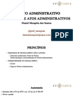 Principios e Atos Administrativos