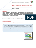 Evaluación Diagnostica de Matemática