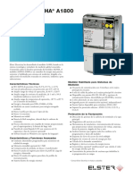 FICHA TECNICA MEDIDORES Elster A1800