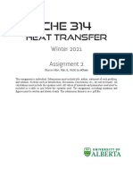 Heat Transfer: Winter 2021 Assignment 2