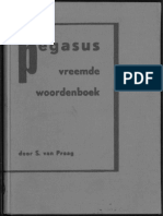 Pegasus Vreemde Woordenboek by S. Van Praag (1937)