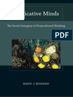 414681918 BOGDAN Radu J Predicative Minds