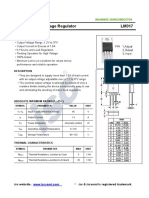 Isc Adjustable Voltage Regulator LM317: Features