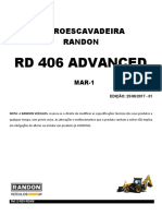 Peças e componentes da retroescavadeira RD 406