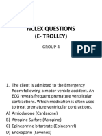 Nclex Questions (E-Trolley) : Group 4