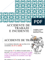 2. Accidentes de Trabajo e Incidentes y Enfermedad Laboral