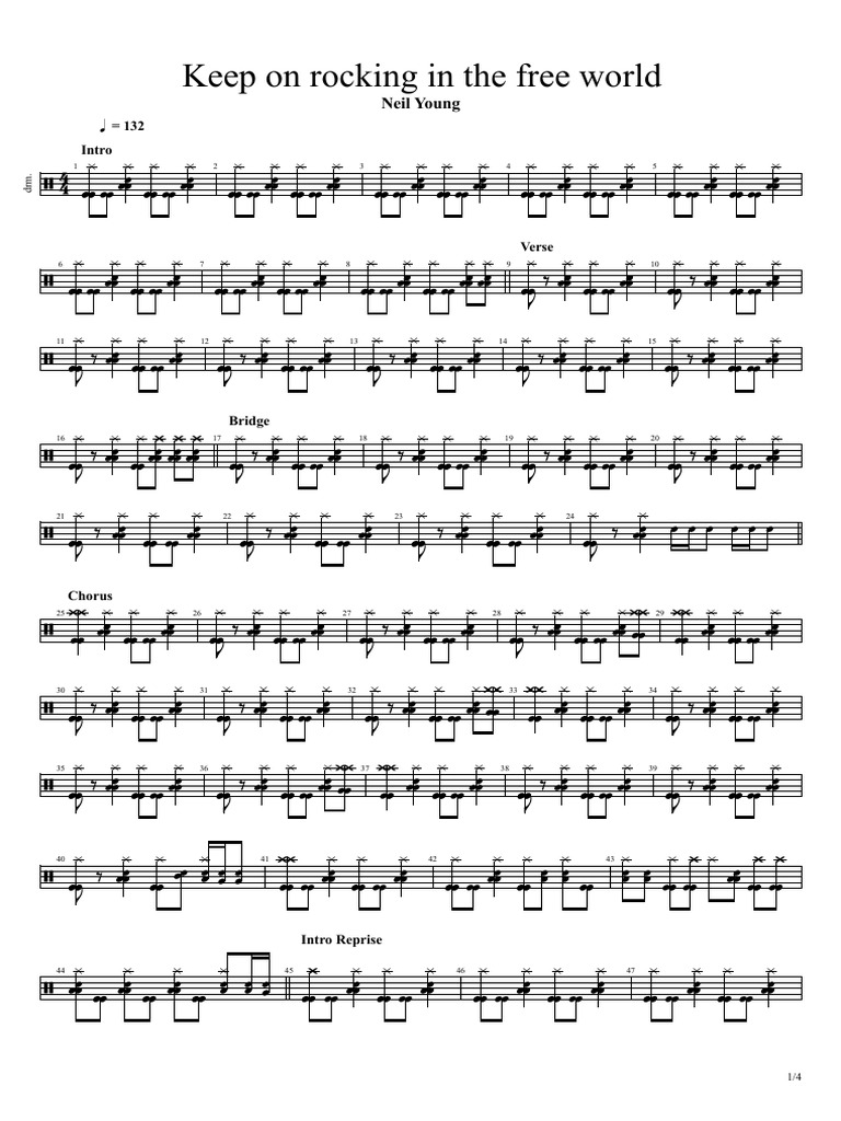 Keep On Rocking in The Free World: Neil Young | PDF | Musical ...