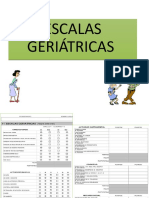 Escalas Geriatricas