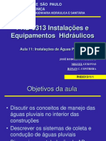 PHD0313 - Aula 11 - Instalações de Águas Pluviais