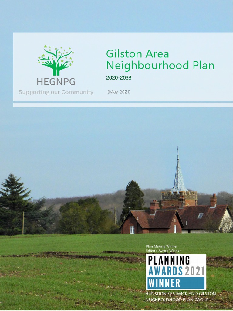 Gilston Area Neighbourhood Plan (May 2021) | PDF | Sustainability ...