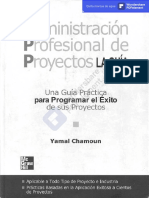 LIBRO MAESTRA MÓNICA-INTRODUCCIÓN A LA ADMINISTRACION PROFESIONAL DE PROYECTOS (1) - Aplanar