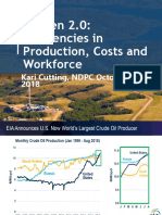 Bakken 2.0: Efficiencies in Production, Costs and Workforce: Kari Cutting, NDPC October 2018