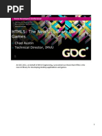 HTML5 - New UI Library For Games, Chad Austin, IMVU