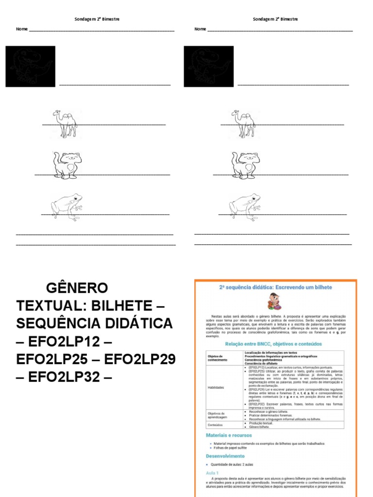 Folhas de Atividades Didáticas para Imprimir - Exercícios com