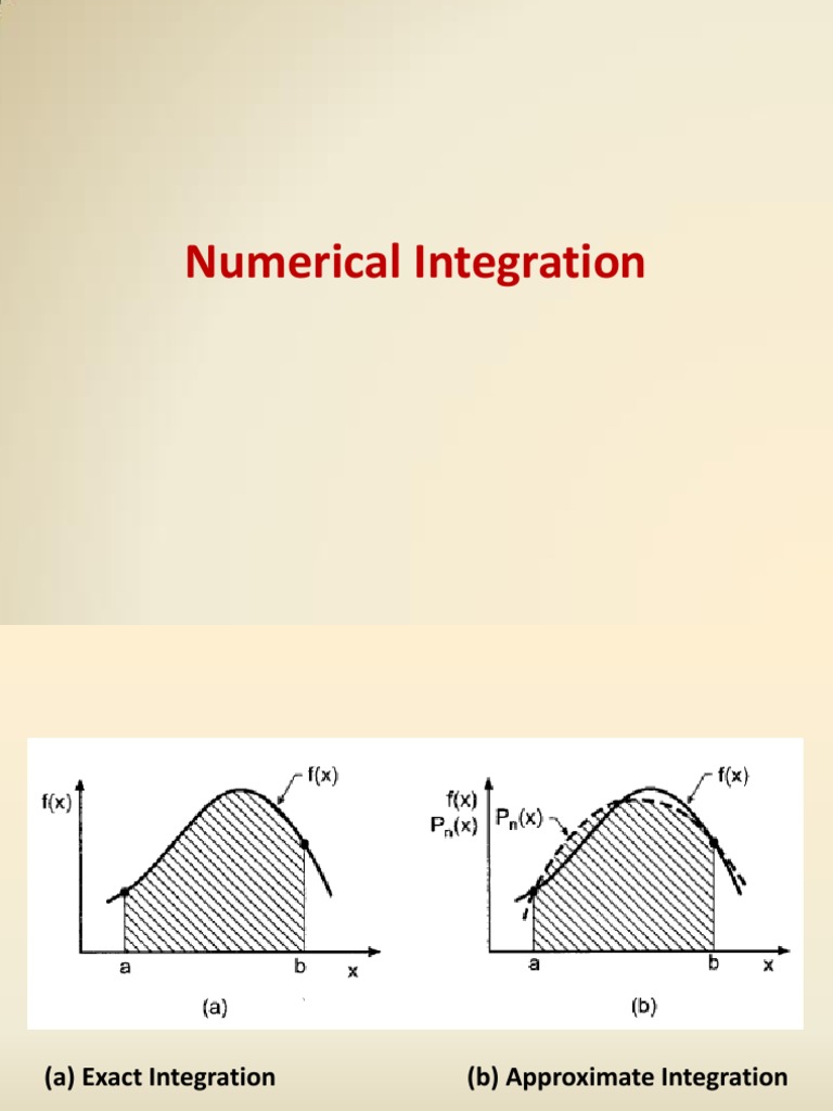 Numerical Integration Techniques Explained | PDF | Integral | Numerical ...