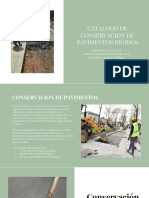 Catalogo de Conservacion de Pavimentos.
