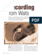 AT9 Recording Tom Waits