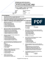 Soal PAT Geografi Kelas 10