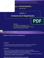 Gestion - 2 - Unidad 2 - 2021 - Analisis de Contexto