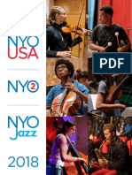 NYO USA NYO2 NYO Jazz - Commemorative Book - 2018