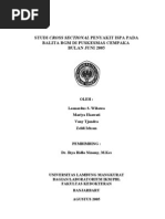 Download ISPA pada Bayi dan BAlita - Cross Sectional Study by Sophia Burhan SN51147637 doc pdf