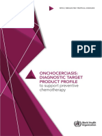 Onchocerciasis: Diagnostic Target Product Profile: To Support Preventive Chemotherapy