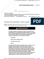 Presiones de La Transmision Probar y Ajustar