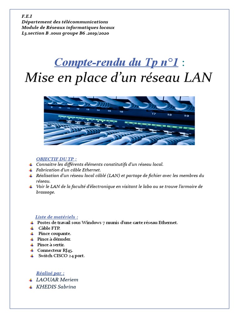 TP Reseaux 1 | PDF | Adresse IP | Système de noms de domaines