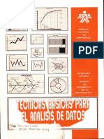 Tecnicas Basicas Para El Analisis de Datos