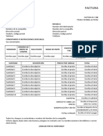 Plantilla Factura Retencion PDF
