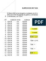 Ejercicio de Tcea