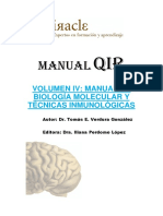 Volumen Iv - Manual de Biología Molecular y Técnicas Inmunológicas