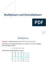 Multiplexers and Demultiplexers