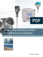 Level Measurement Guide: Complete Level Solutions: Answers For Industry