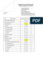 format penilaian KTI