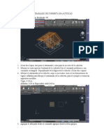 Entramado de Cubierta en Autocad