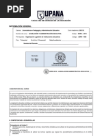 Legislacion y Administracion Educativa