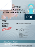 Adapatasi Kebiasaan Baru New Normal Life