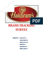 HALDIRAM Brand Tracking