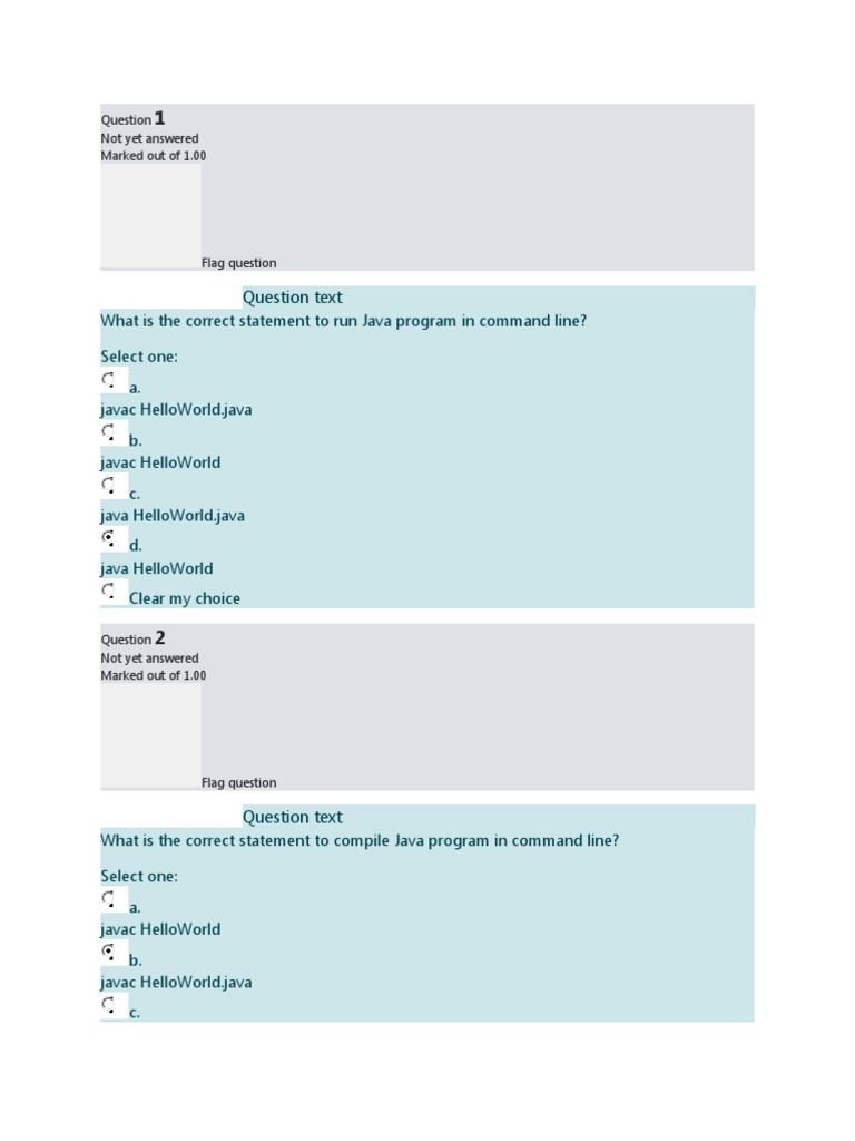 Computer Programing 2 Answer | PDF | Class (Computer Programming ...