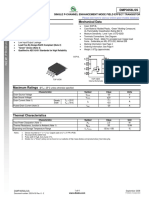 DMP3056LSS: Single P-Channel Enhancement Mode Field Effect Transistor