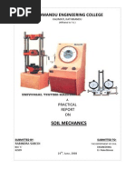 Soil Mechanics Practical Final