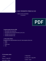 DFD DAN ERD WEBSITE PSIKOLOGI