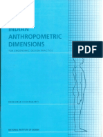 INDIAN Anthropometric Dimensions