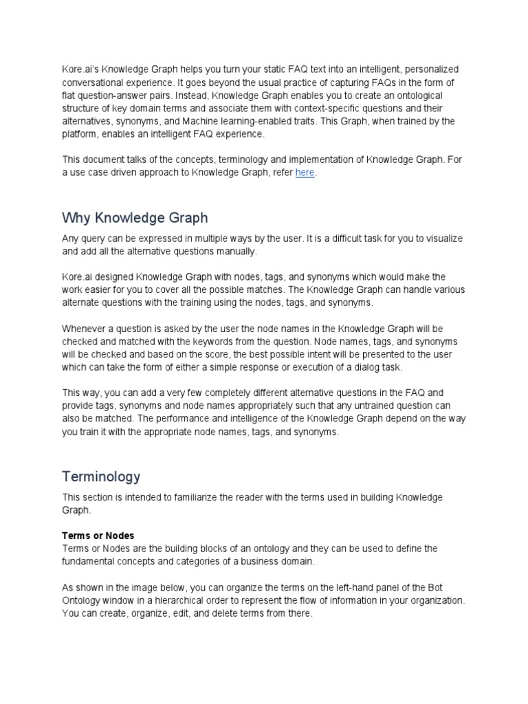 Understanding Knowlege Graph | PDF | Ontology (Information Science