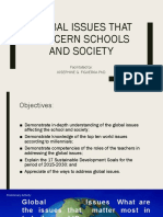 Global Issues That Concern Schools and Society Session 7 1 PDF