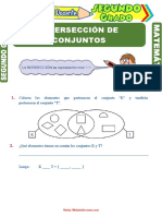 Intersección de Conjuntos para Segundo Grado de Primaria