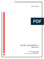 Report-Assignment-1: JUNE 8, 2021