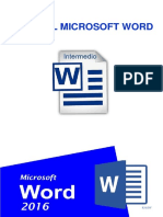 Manual de Microsoft Word 2016